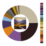 Colour wheel / palette