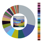 Colour wheel / palette