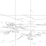 Line drawing with grid