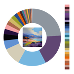 Colour wheel / palette