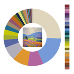 Colour wheel / palette