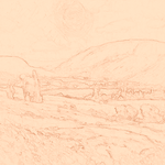 Sepia sketch