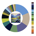 Colour wheel / palette