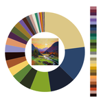 Colour wheel / palette