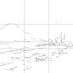 Line drawing with grid