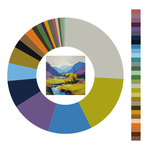 Colour wheel / palette