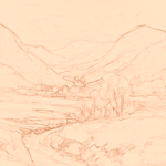 Sepia sketch