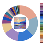 Colour wheel / palette