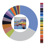 Colour wheel / palette