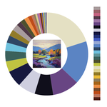 Colour wheel / palette