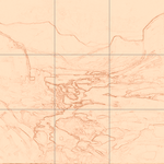 Sepia sketch with grid