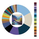 Colour wheel / palette