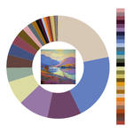 Colour wheel / palette