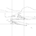 Line drawing with grid