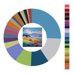 Colour wheel / palette