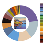 Colour wheel / palette