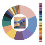 Colour wheel / palette