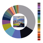 Colour wheel / palette