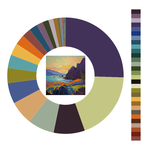 Colour wheel / palette