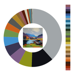 Colour wheel / palette