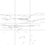 Line drawing with grid