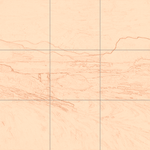 Sepia sketch with grid