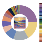 Colour wheel / palette