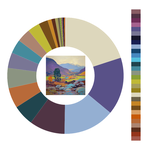 Colour wheel / palette