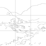 Line drawing with grid