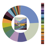 Colour wheel / palette