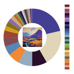 Colour wheel / palette