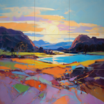 Painting with grid