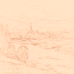 Sepia sketch