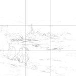 Sketch with grid