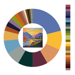 Colour wheel / palette