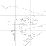 Line drawing with grid