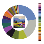 Colour wheel / palette