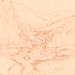 Sepia sketch