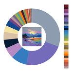 Colour wheel / palette