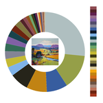 Colour wheel / palette