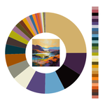 Colour wheel / palette