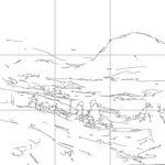 Line drawing with grid