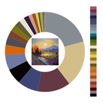 Colour wheel / palette