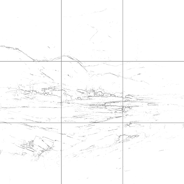 Sketch with grid