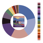 Colour wheel / palette