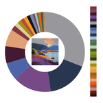 Colour wheel / palette