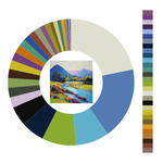 Colour wheel / palette