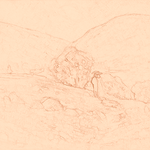 Sepia sketch