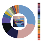 Colour wheel / palette