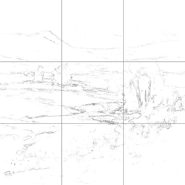 Sketch with grid